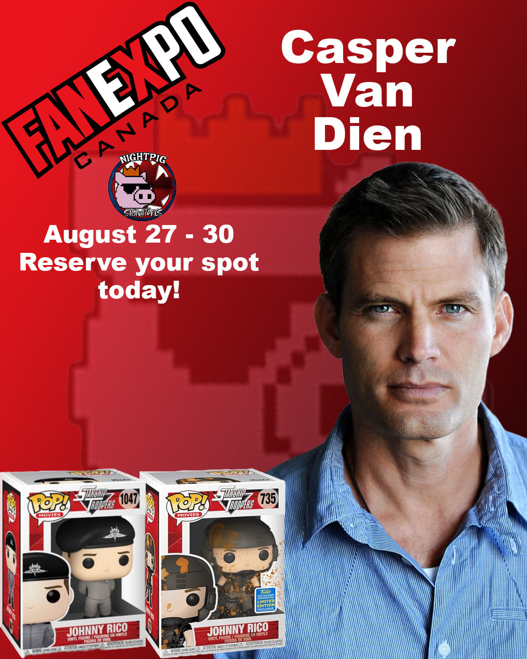 Casper Van Dien auto