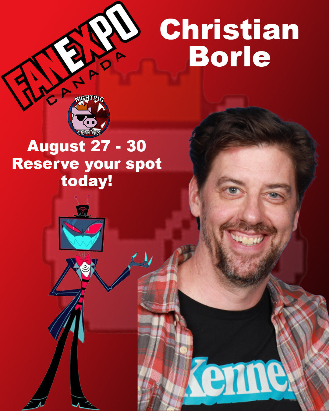 Christian Borle auto