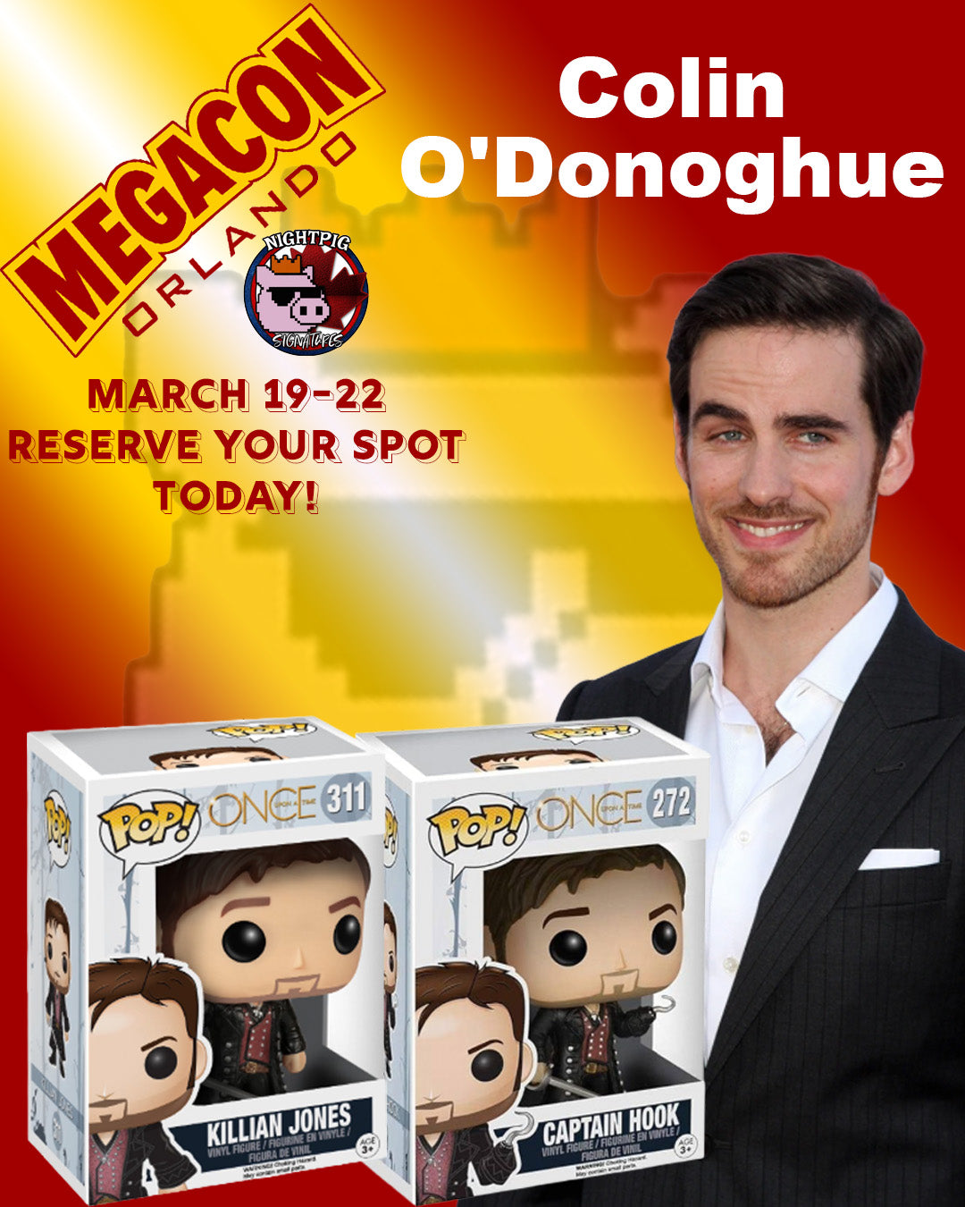 Colin O'Donoghue auto