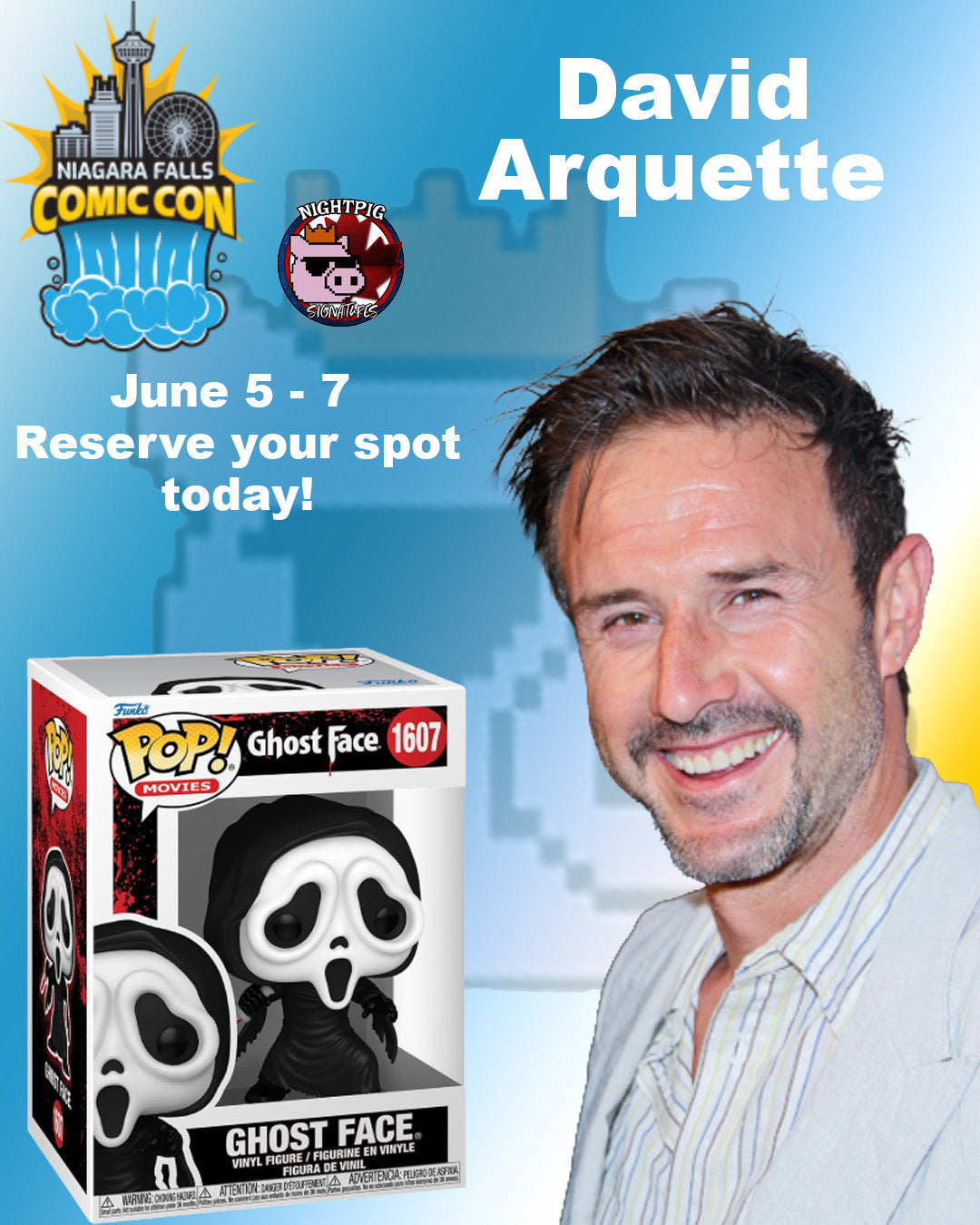 David Arquette auto