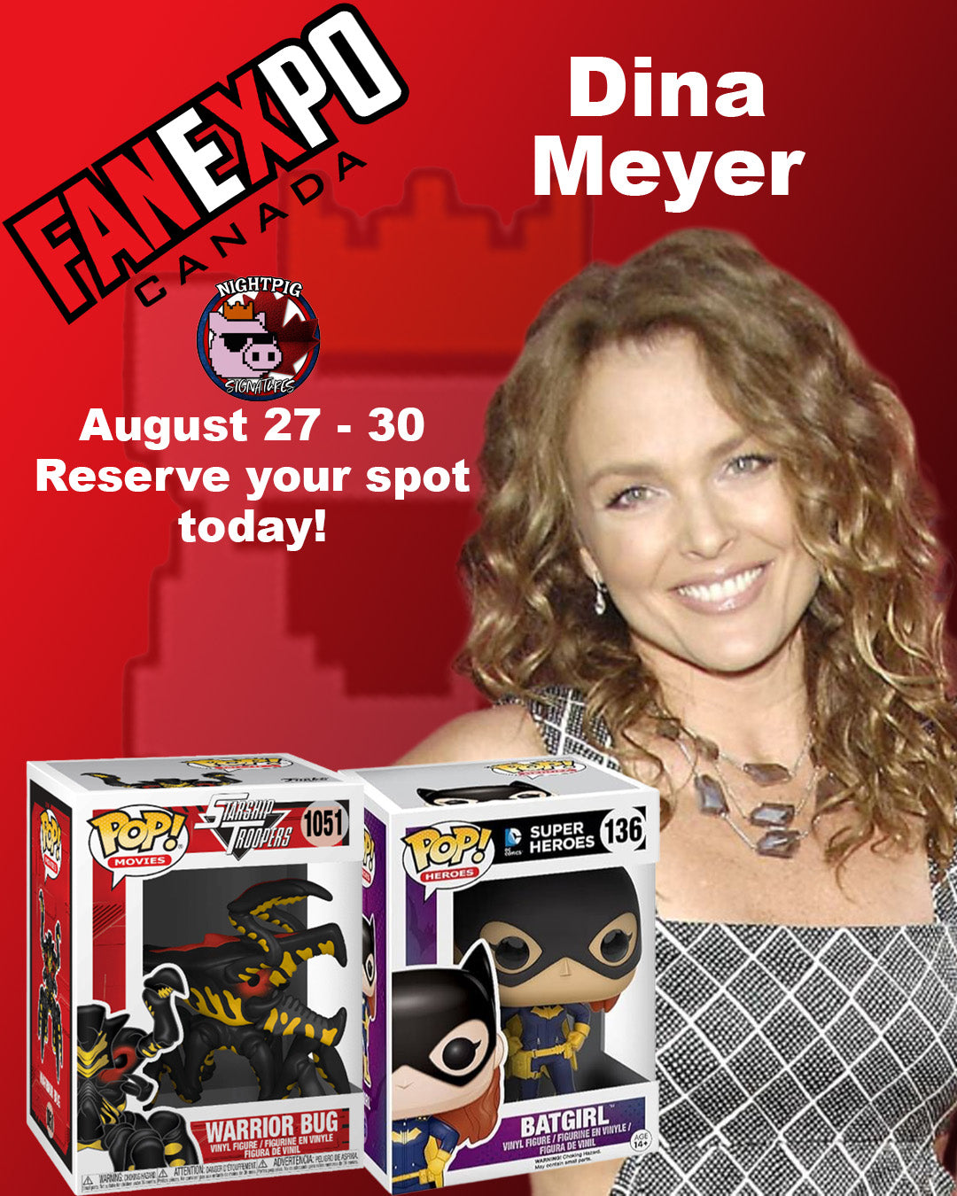 Dina Meyer auto