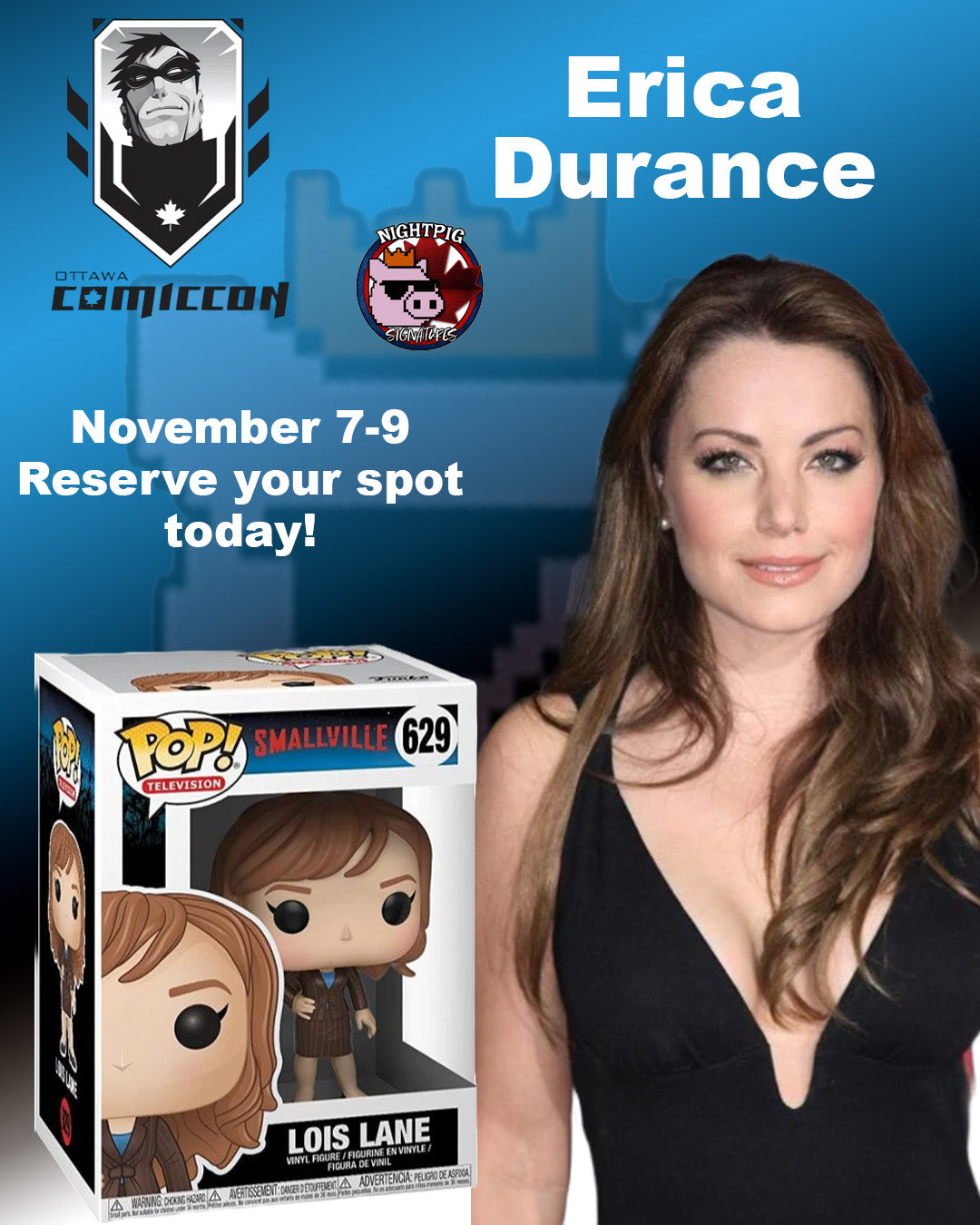 Erica Durance auto