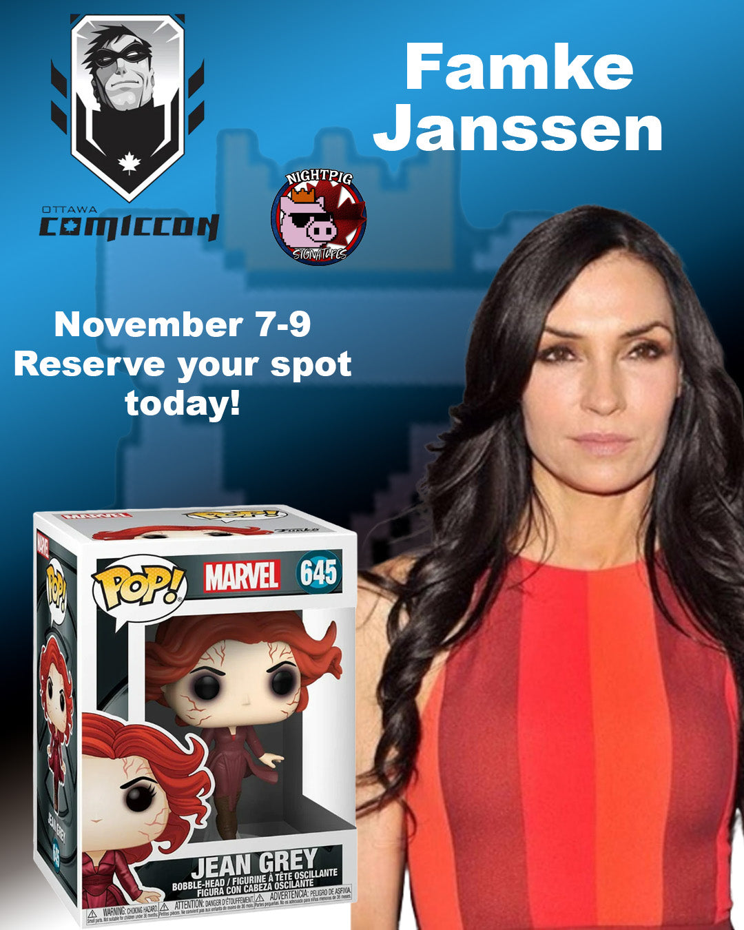 Famke Janssen auto