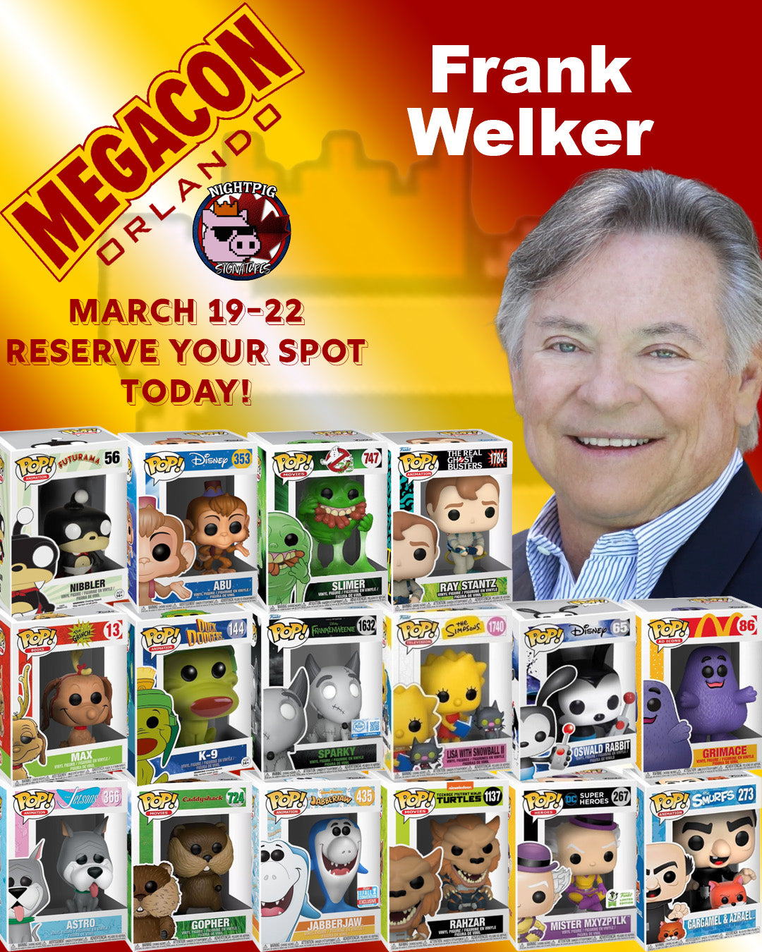 Frank Welker auto