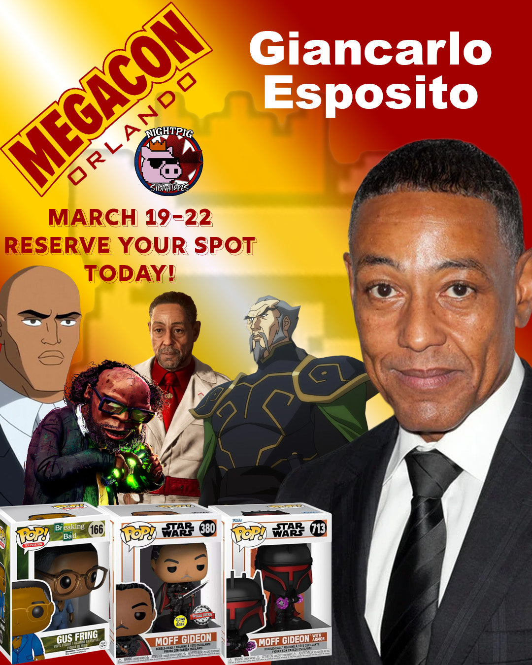Giancarlo Esposito auto