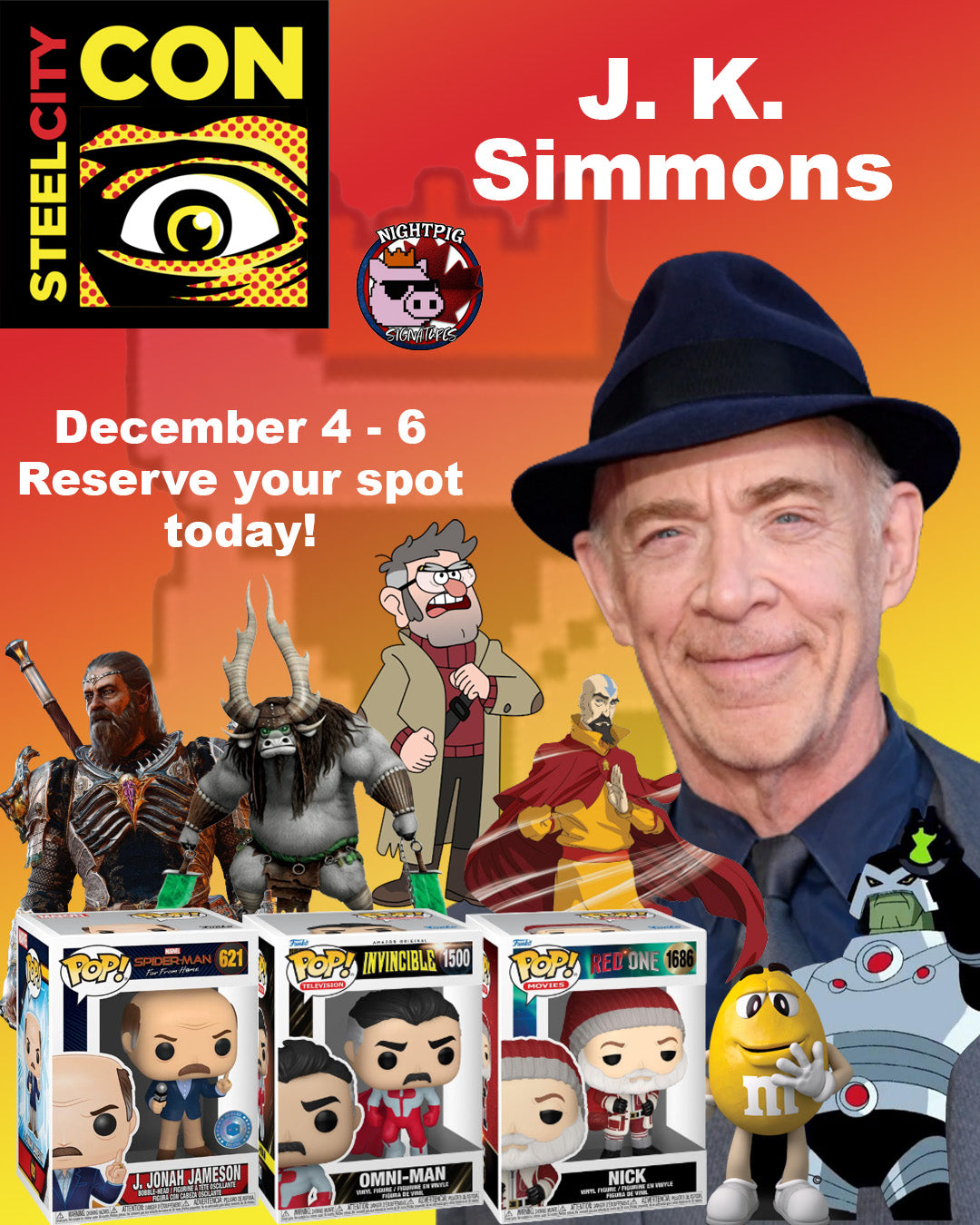 J. K. Simmons auto