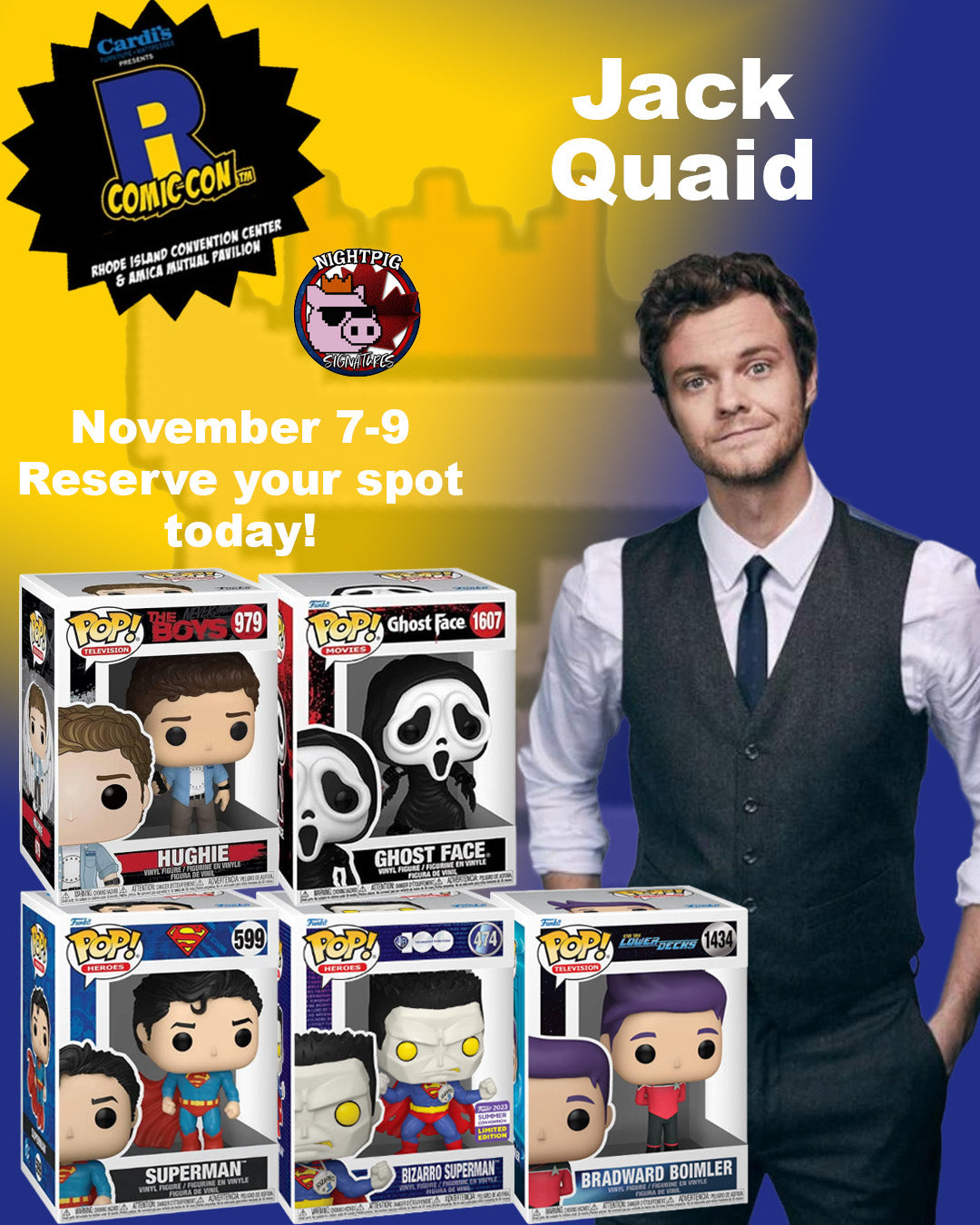 Jack Quaid auto