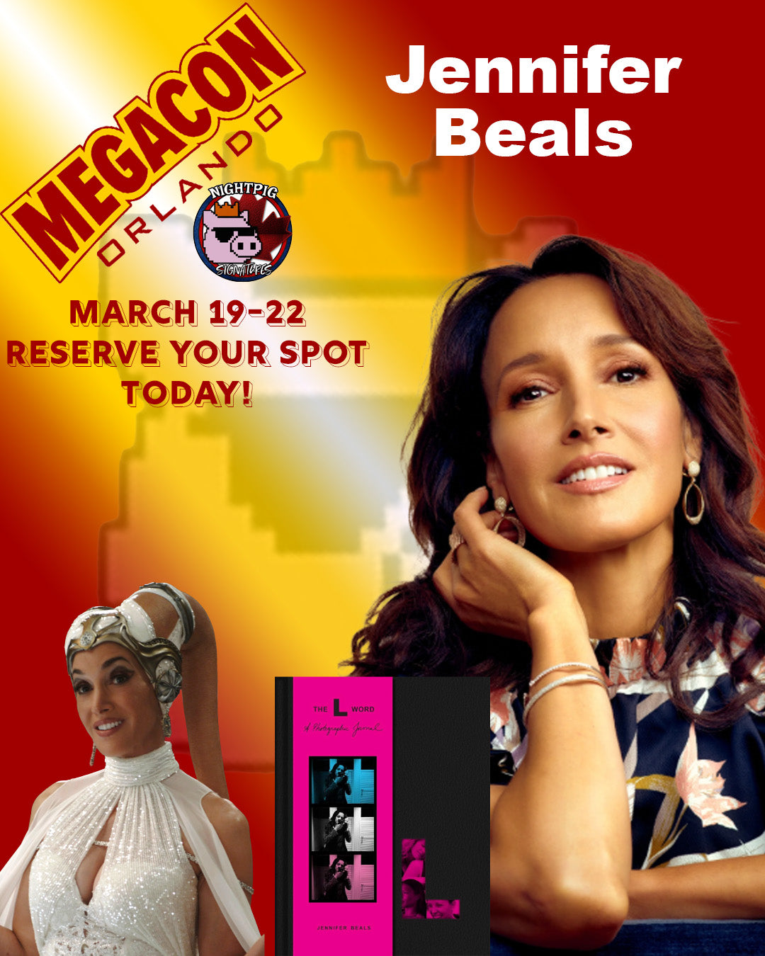 Jennifer Beals auto