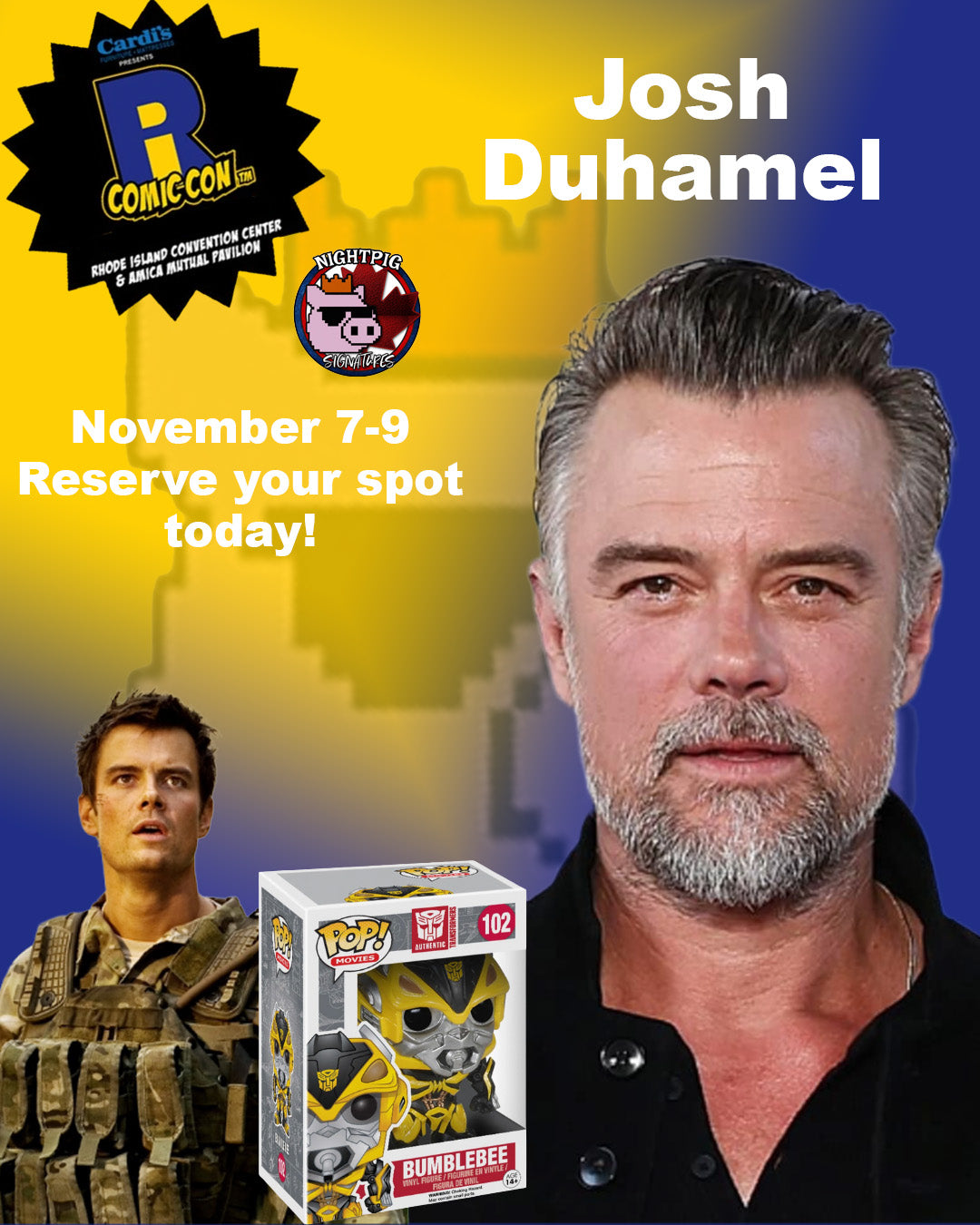 Josh Duhamel auto
