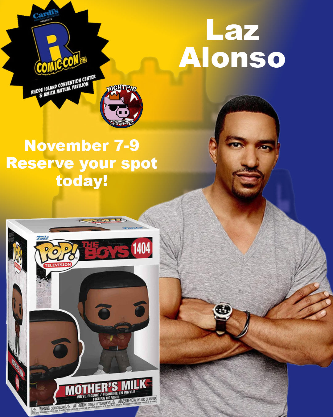 Laz Alonso auto