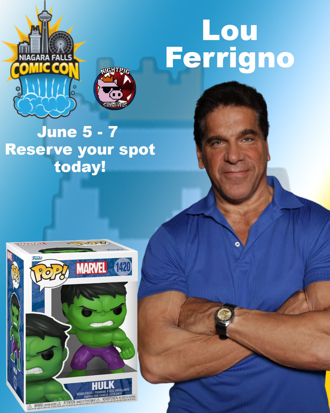 Lou Ferrigno auto