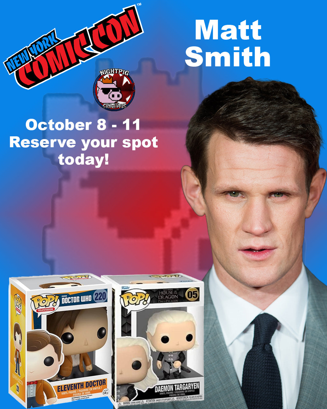 Matt Smith auto