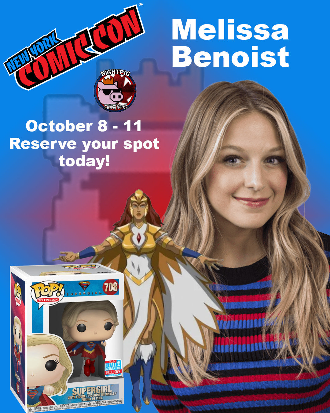 Melissa Benoist auto