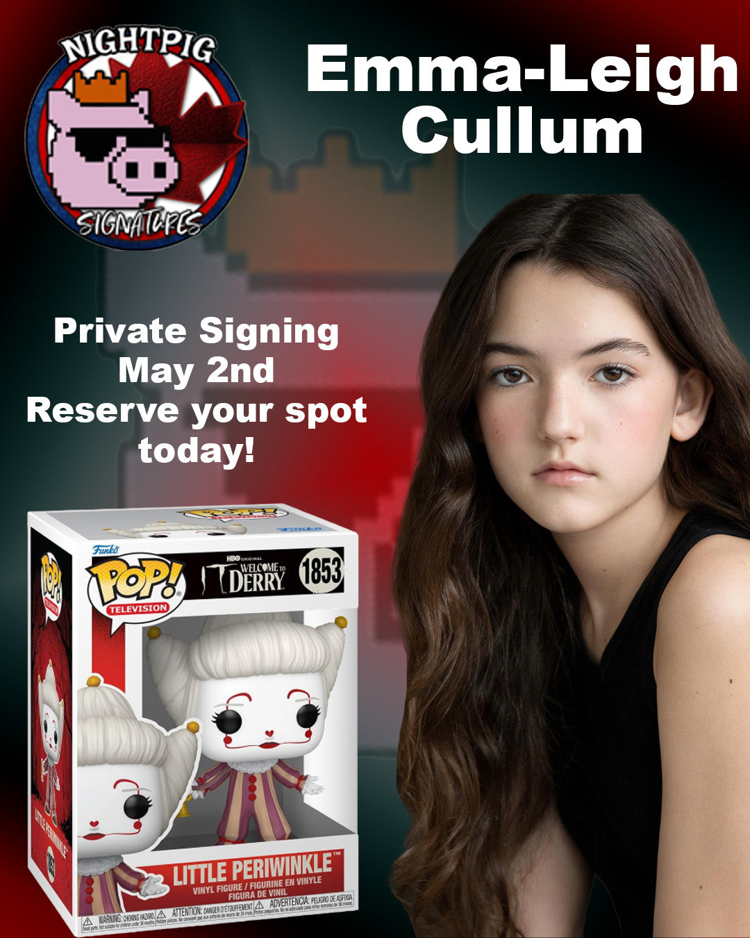 Emma-Leigh Cullum Private Signing (Premium)