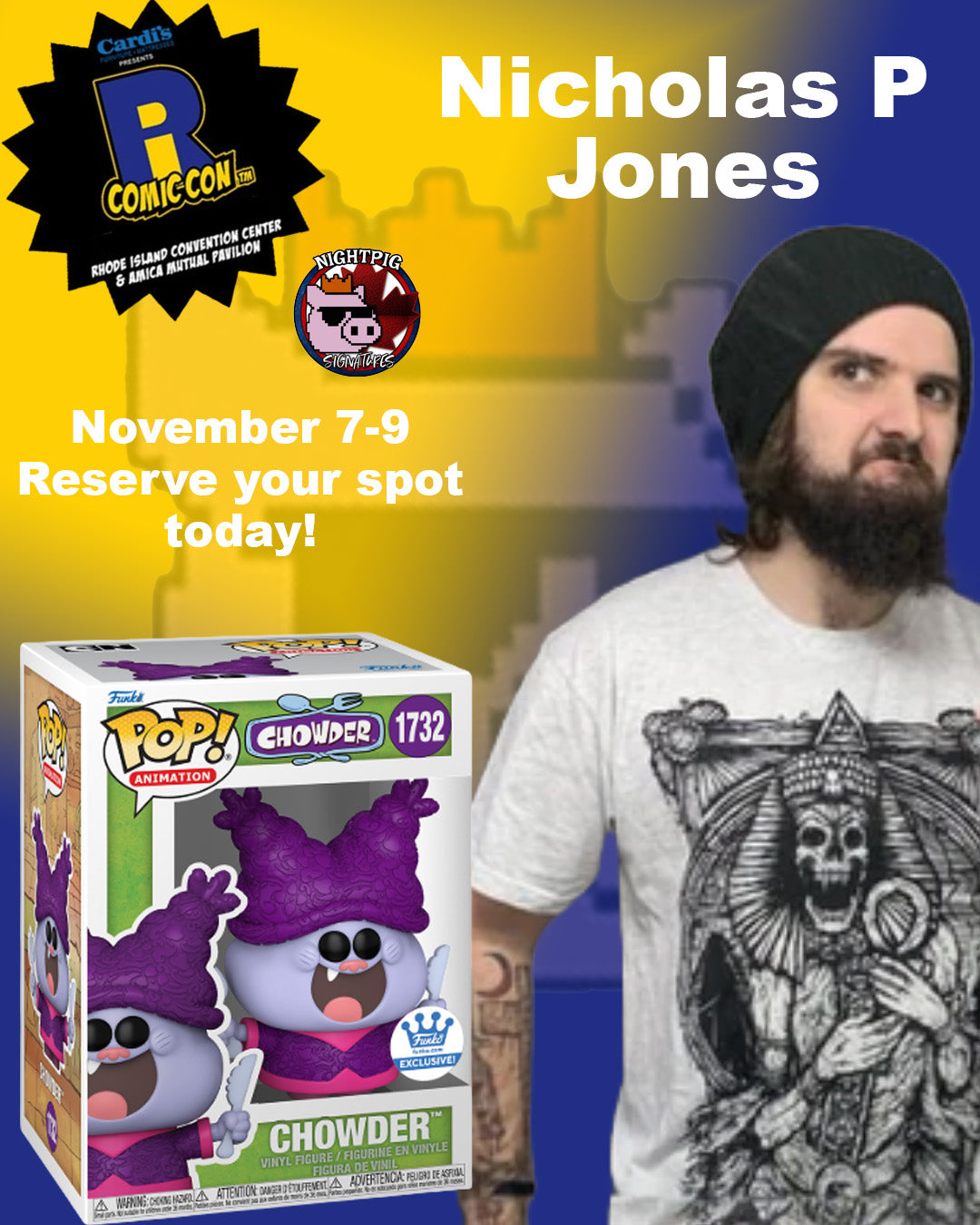 Nicholas P Jones auto
