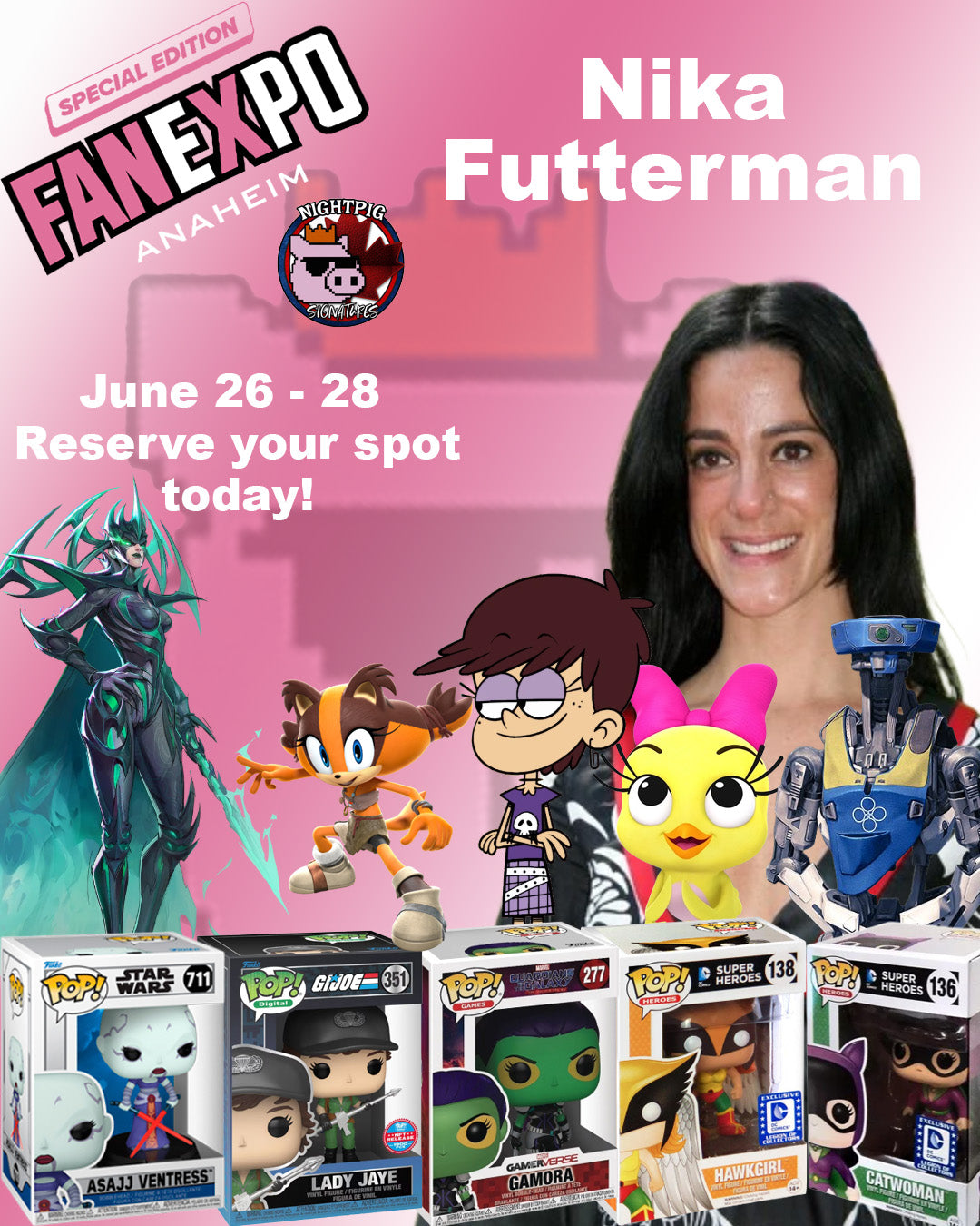 Nika Futterman auto