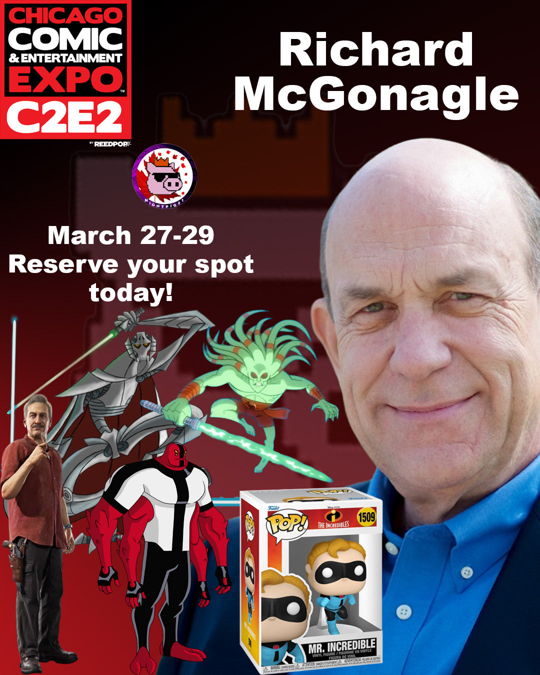 Richard McGonagle auto