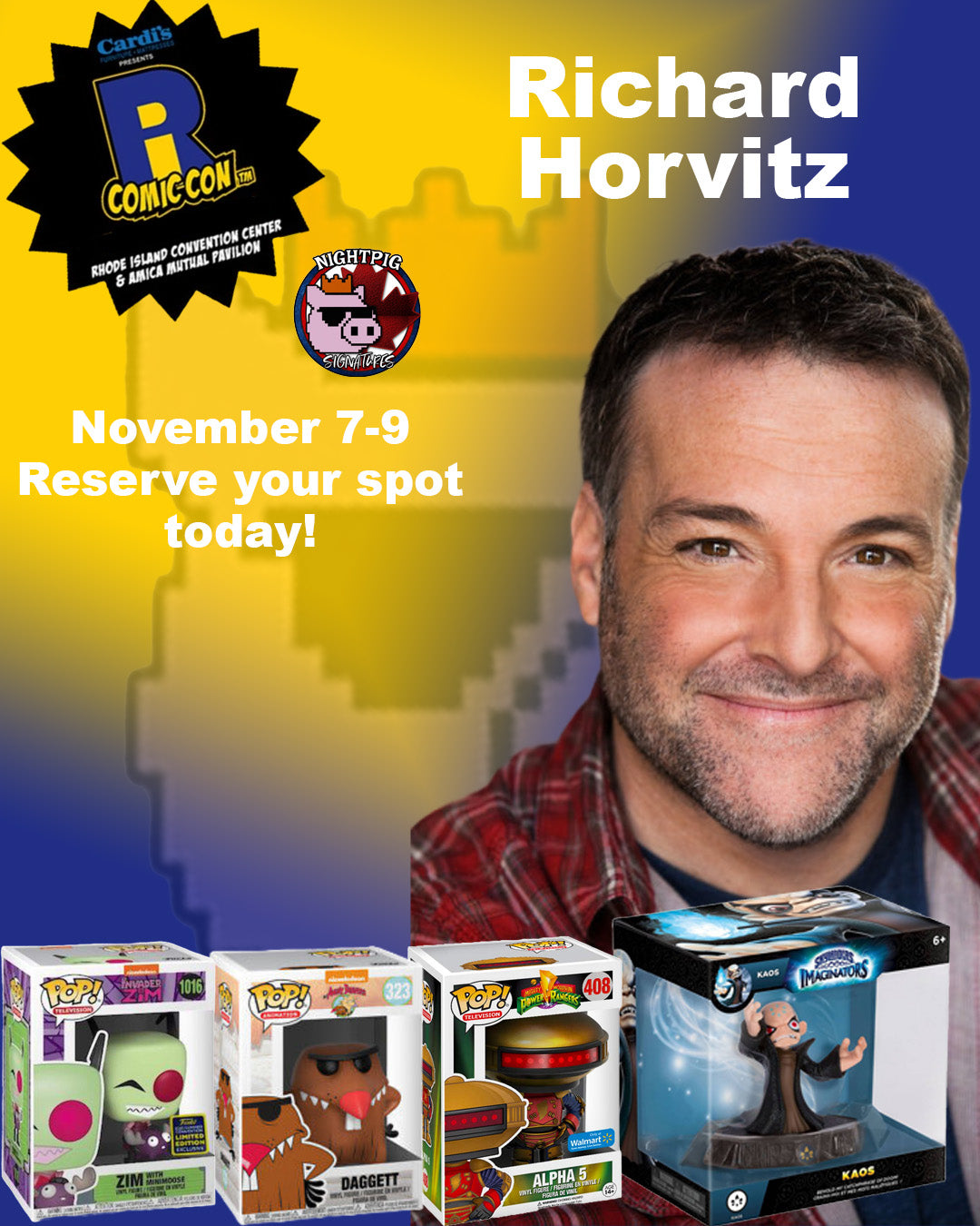 Richard Horvitz auto