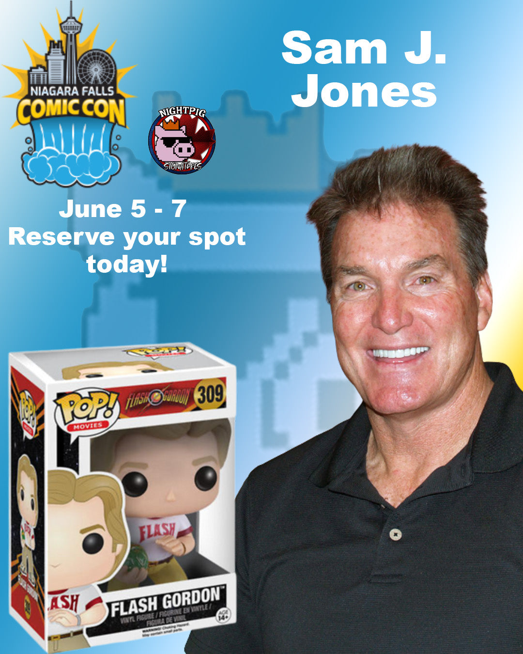 Sam J. Jones auto