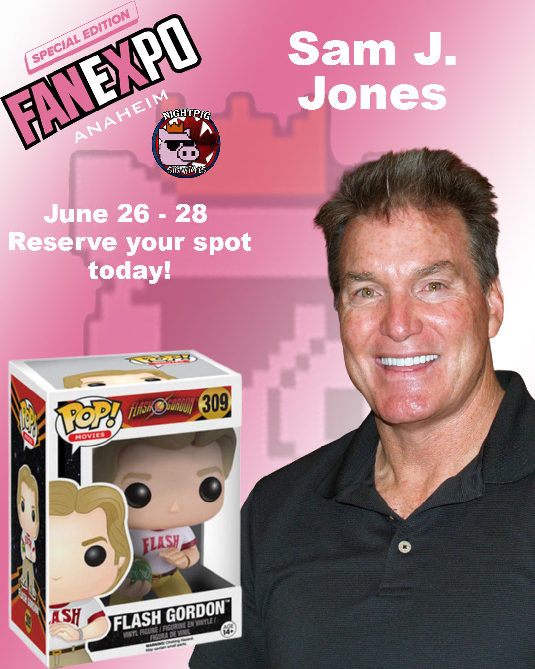 Sam J. Jones auto
