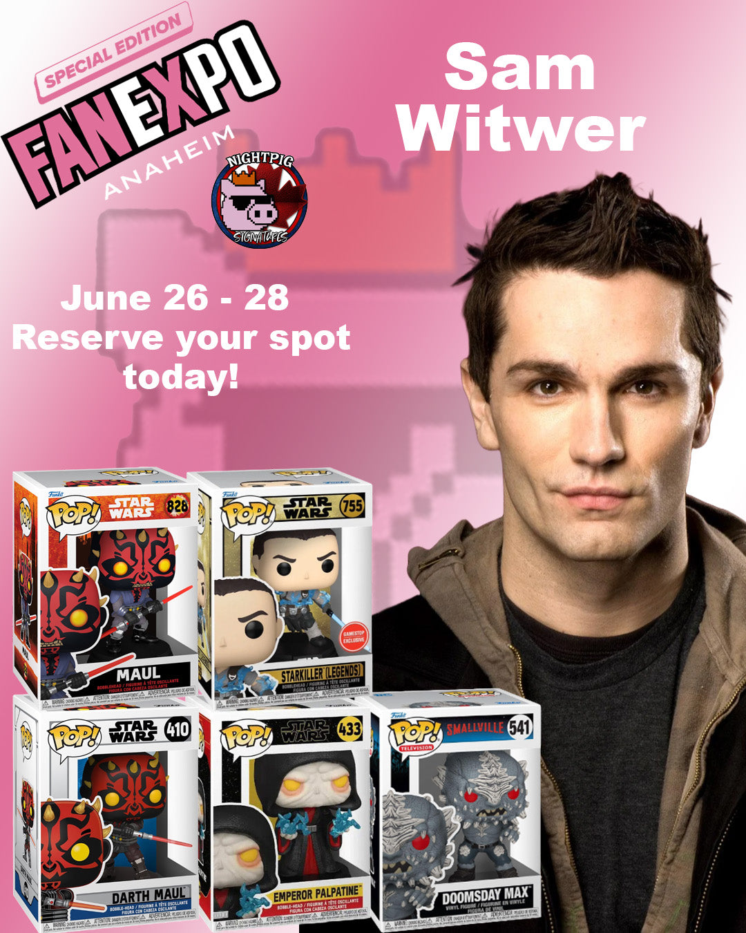 Sam Witwer auto