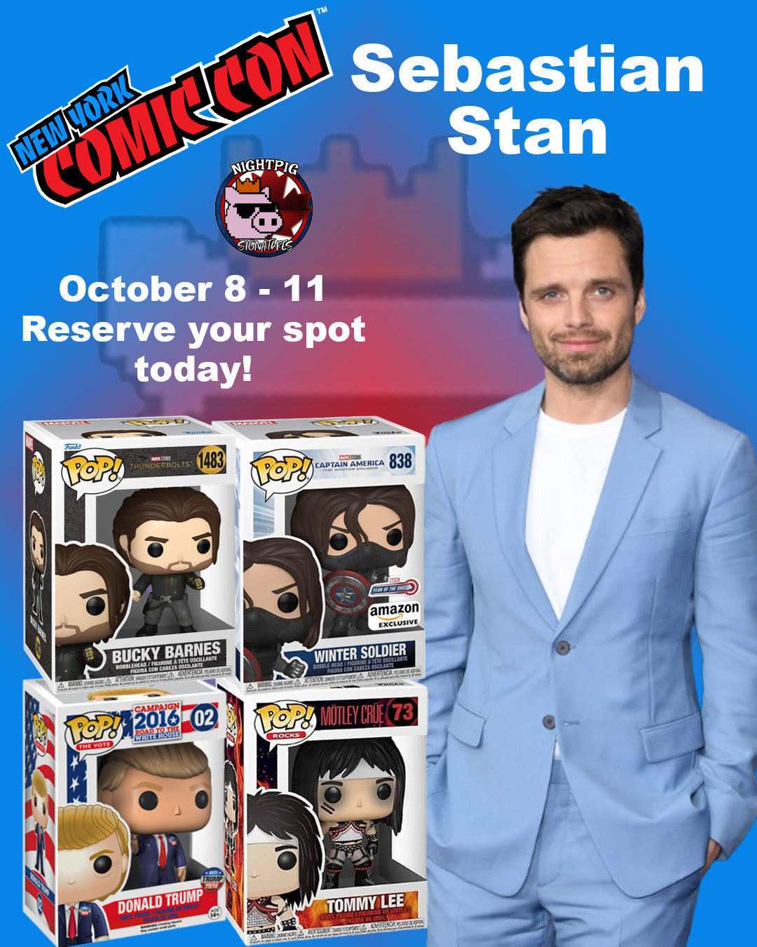 Sebastian Stan auto