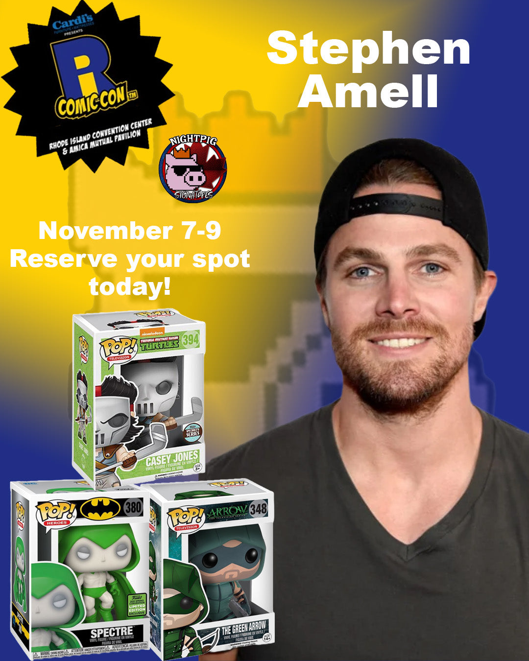 Stephen Amell auto
