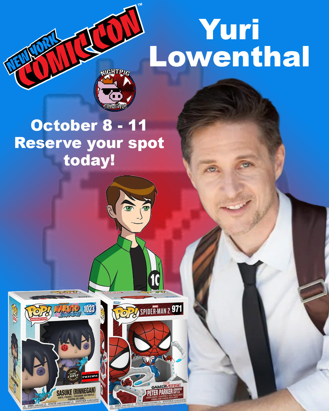 Yuri Lowenthal auto