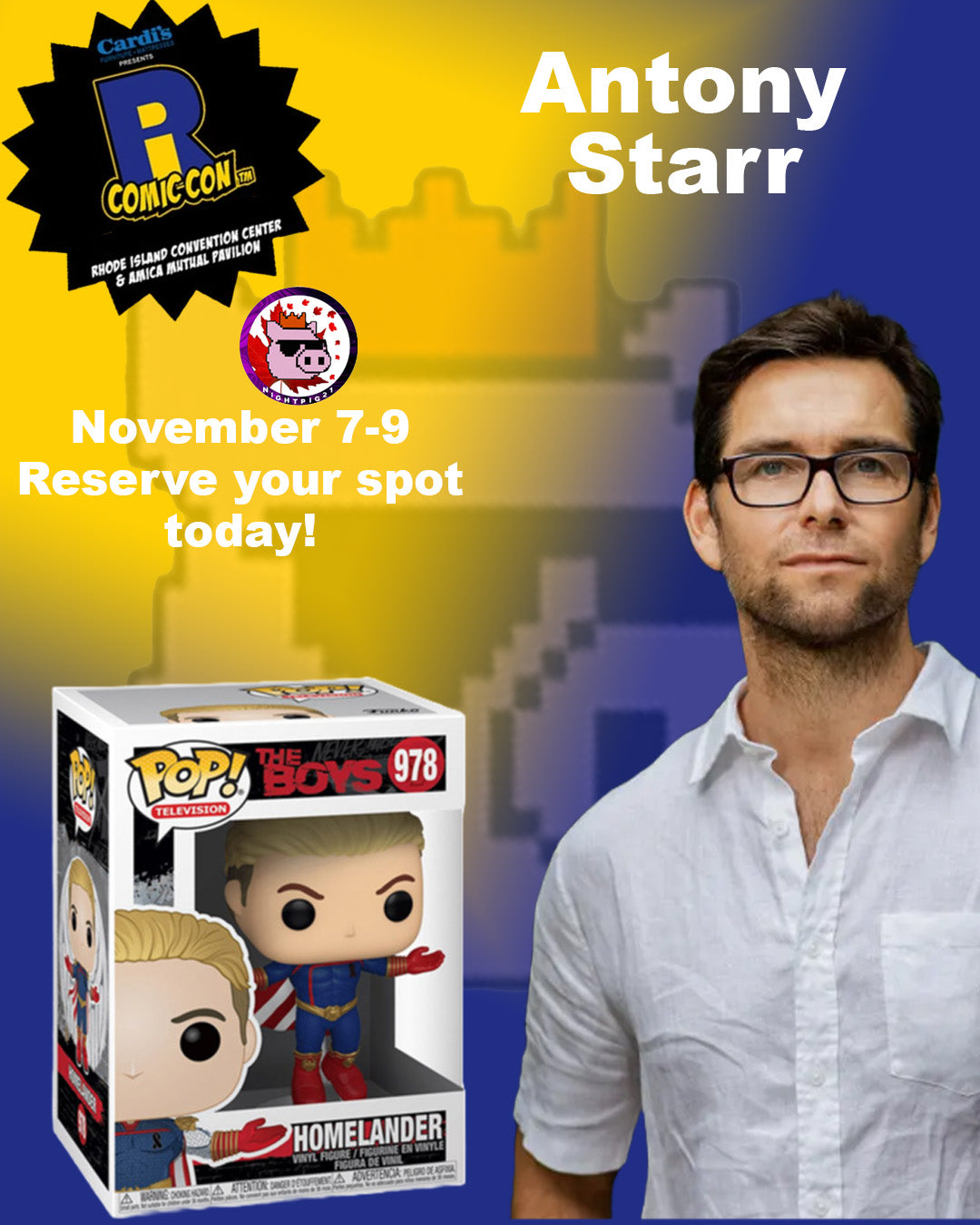 Antony Starr auto