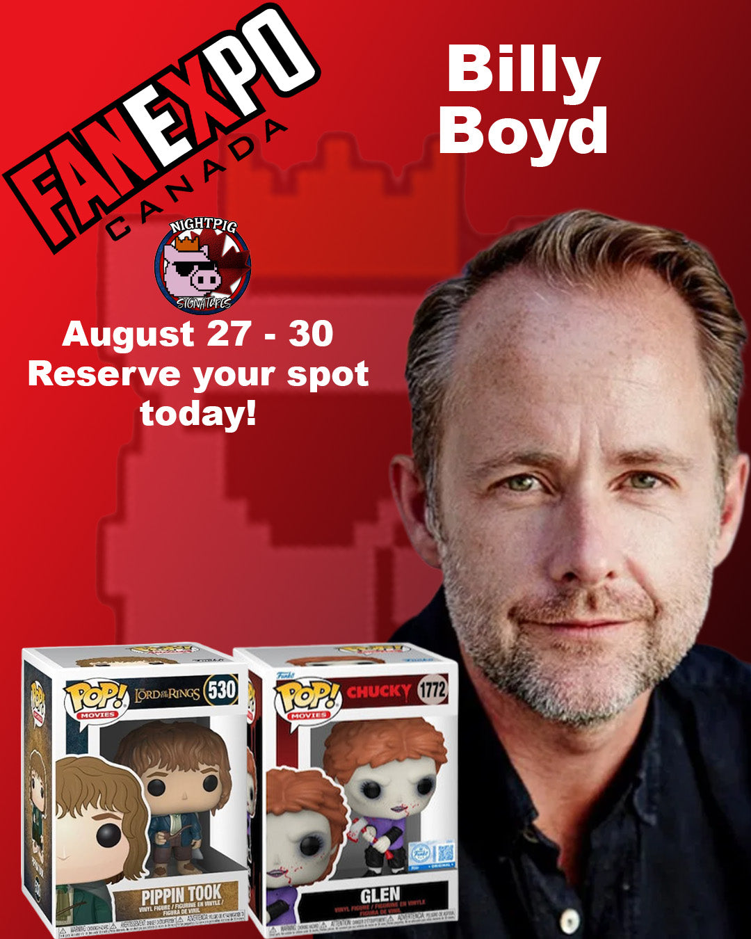 Billy Boyd auto
