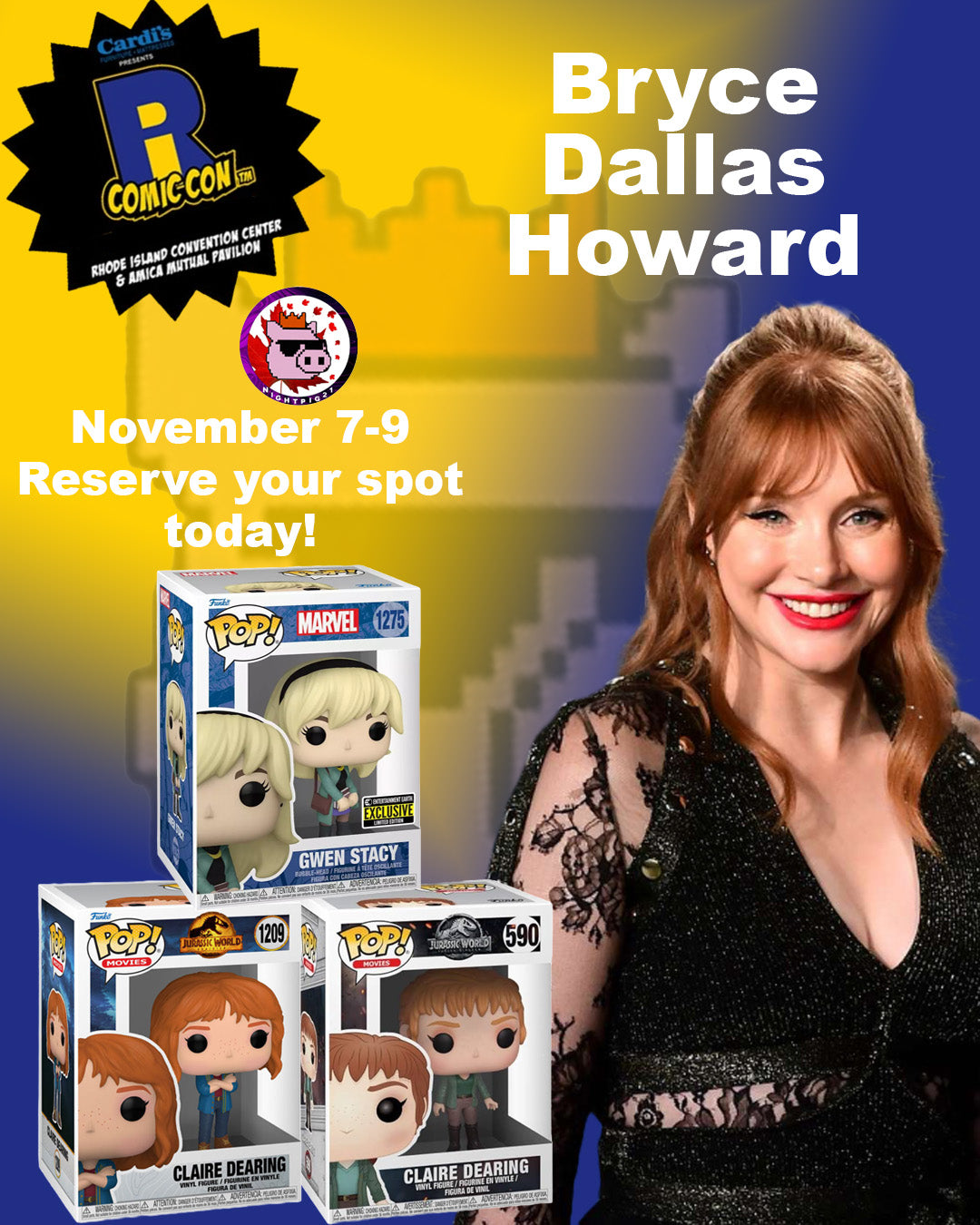 Bryce Dallas Howard auto
