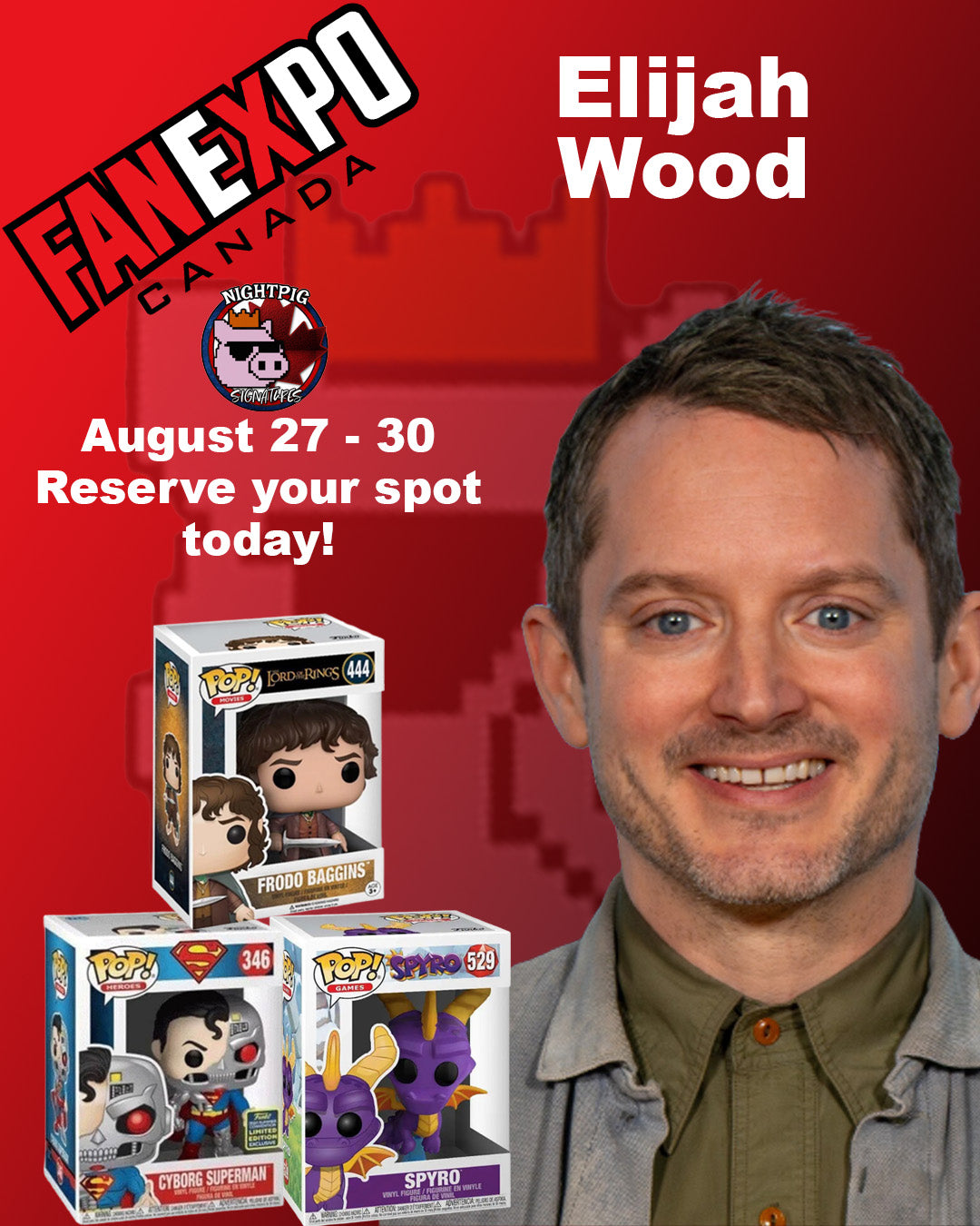 Elijah Wood auto