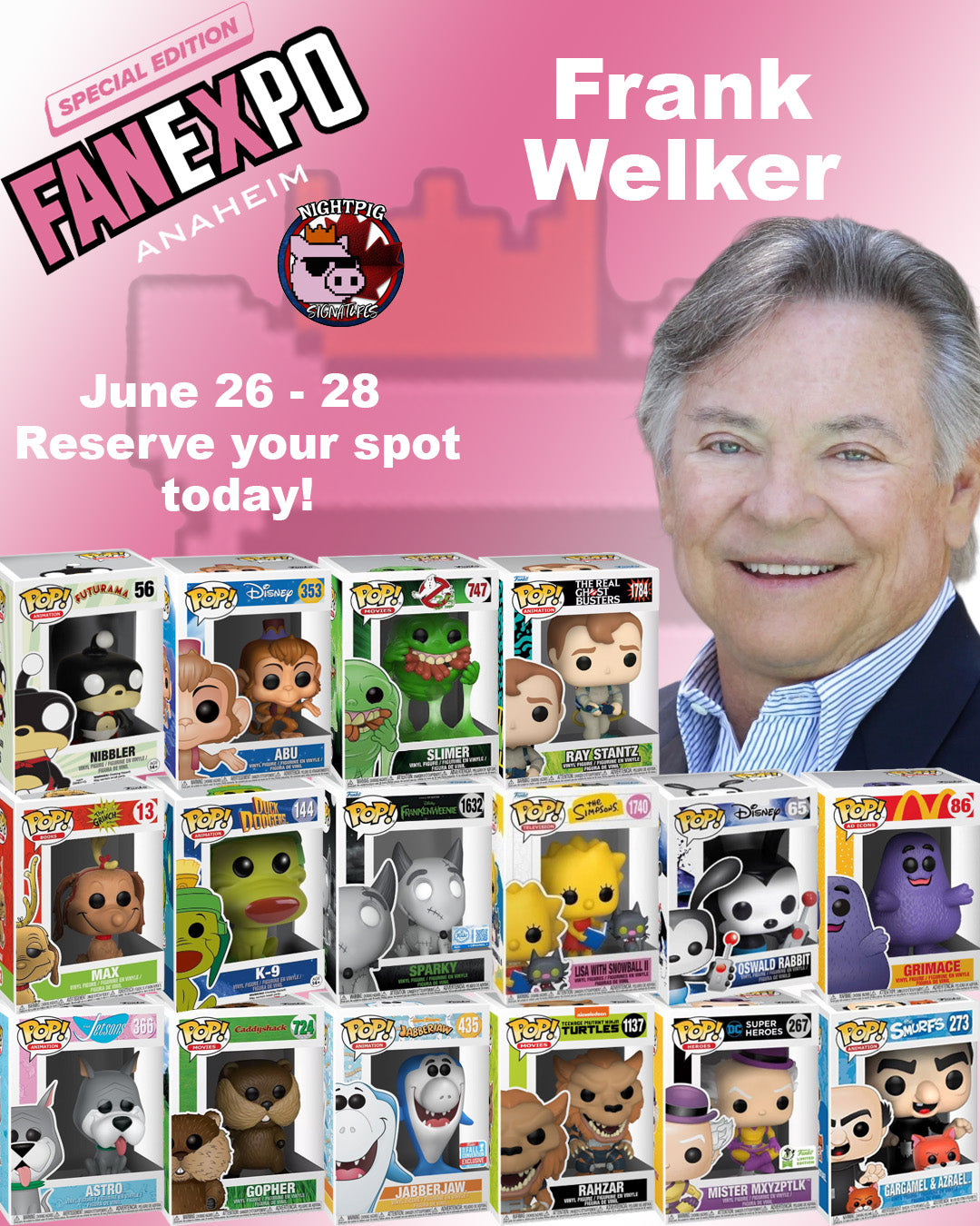 Frank Welker auto