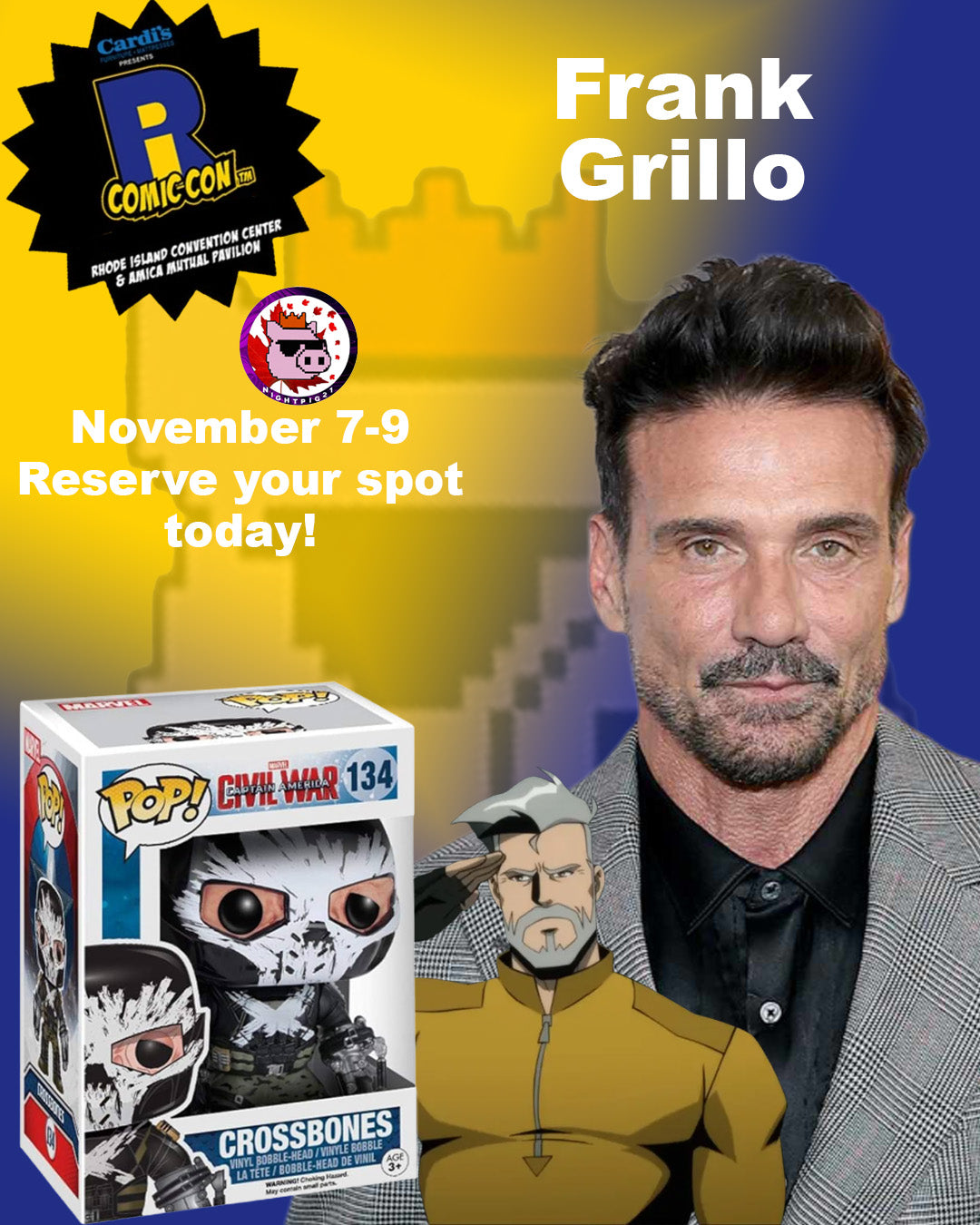 Frank Grillo auto