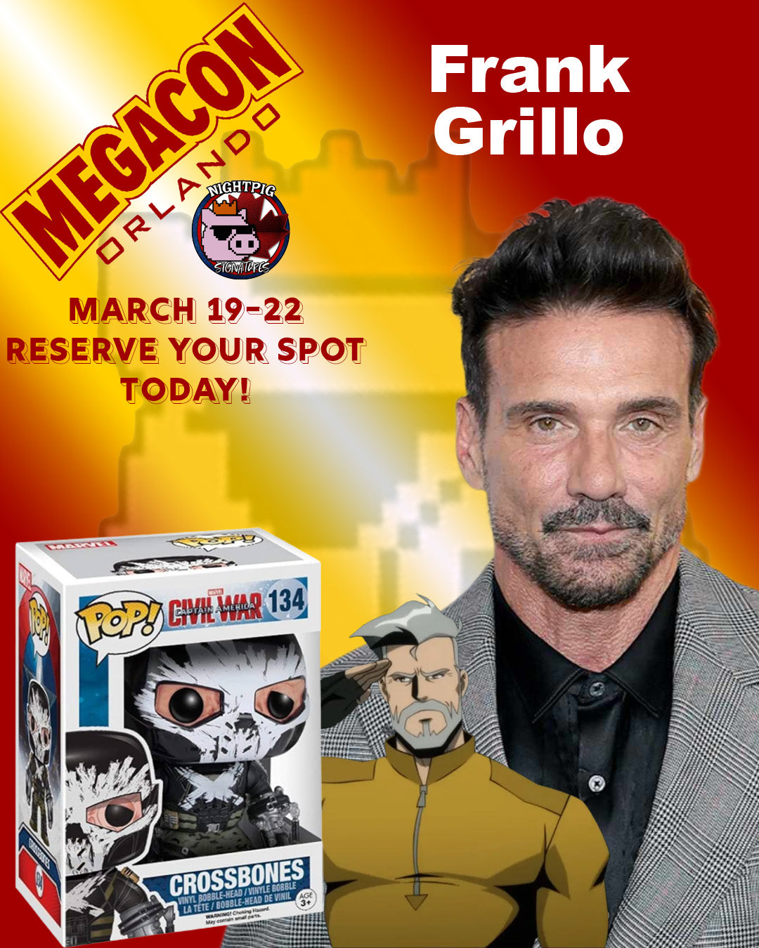 Frank Grillo auto