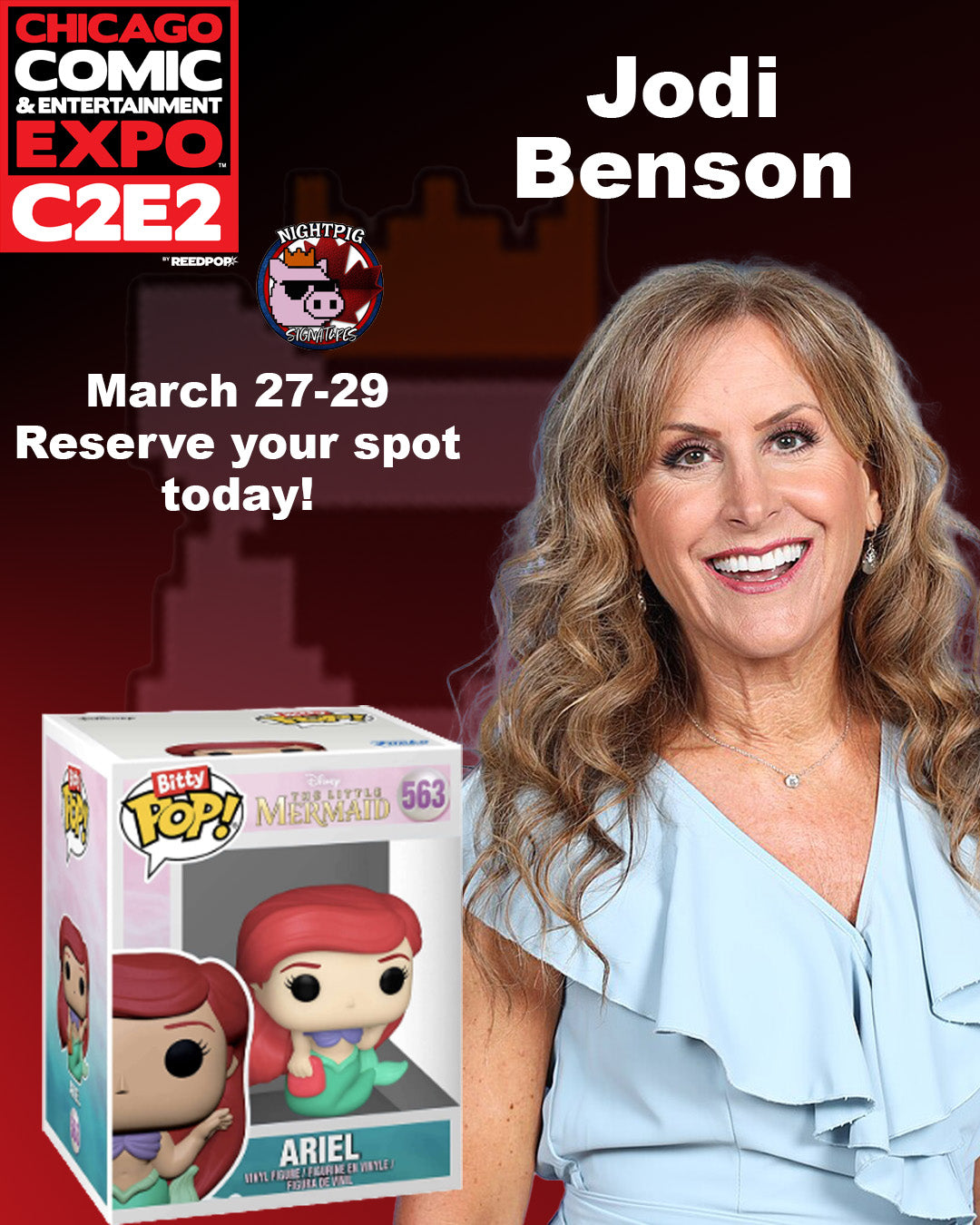 Jodi Benson auto