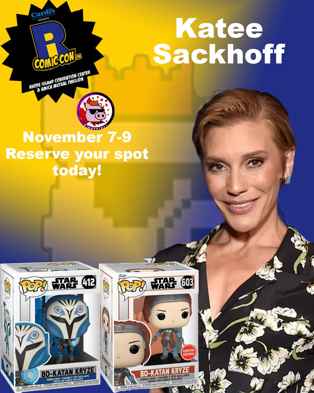 Katie Sackhoff auto