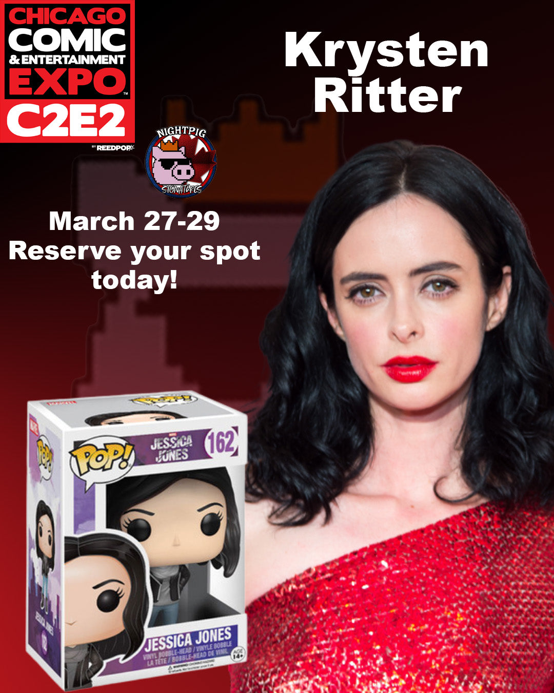 Krysten Ritter auto