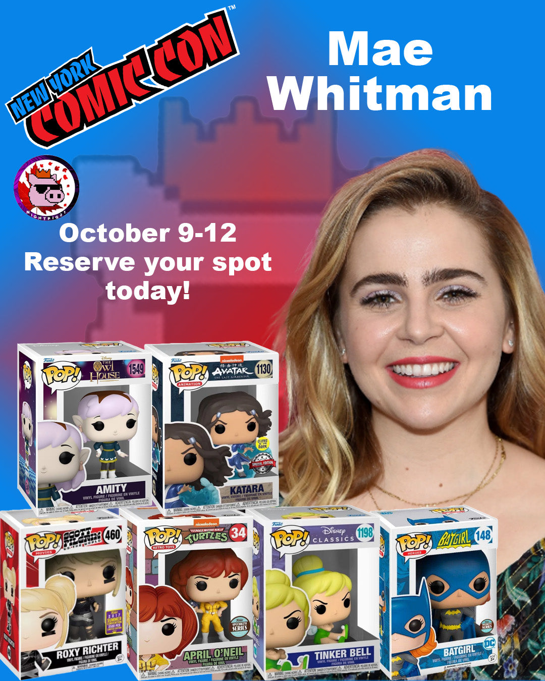 Mae Whitman auto
