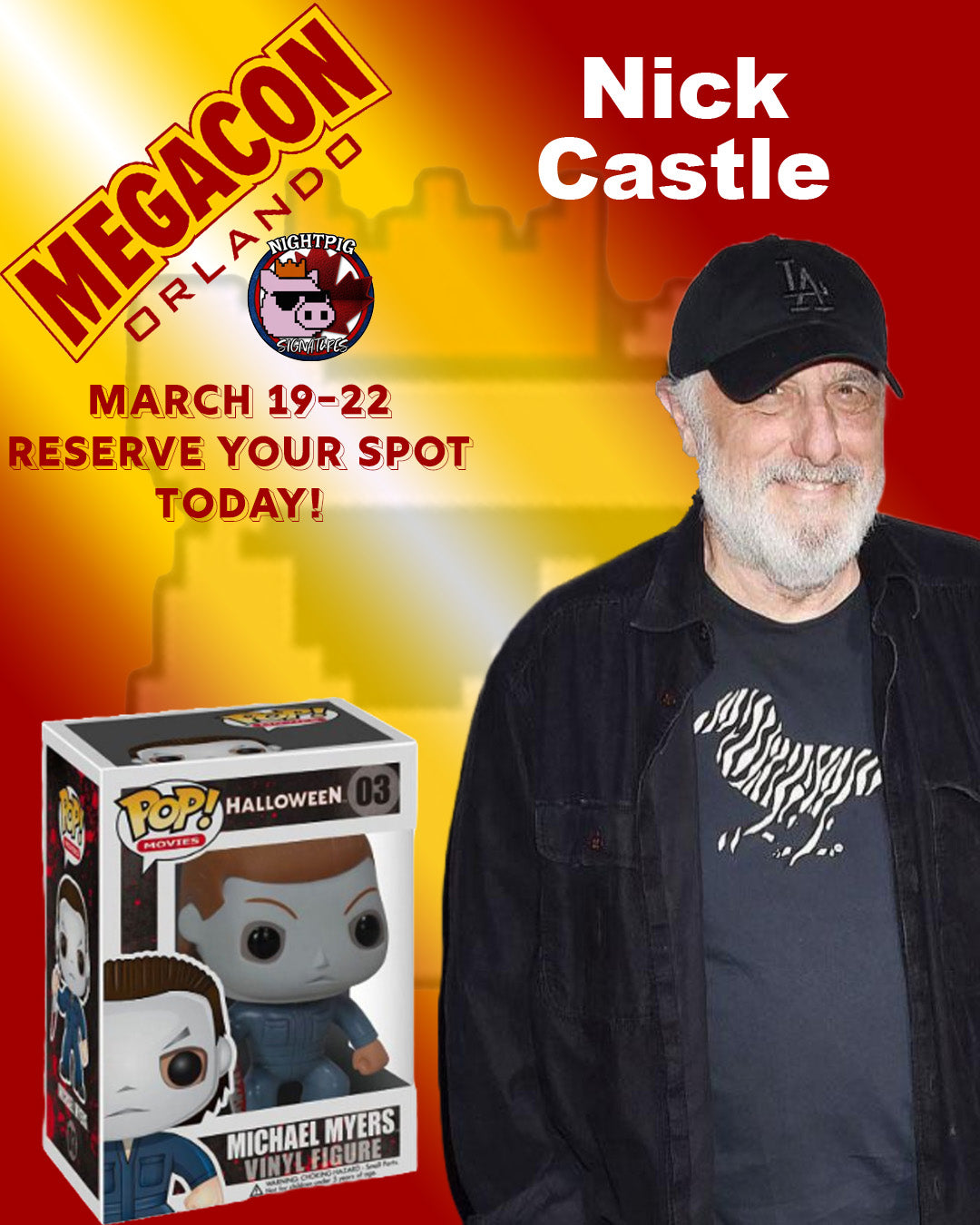 Nick Castle auto