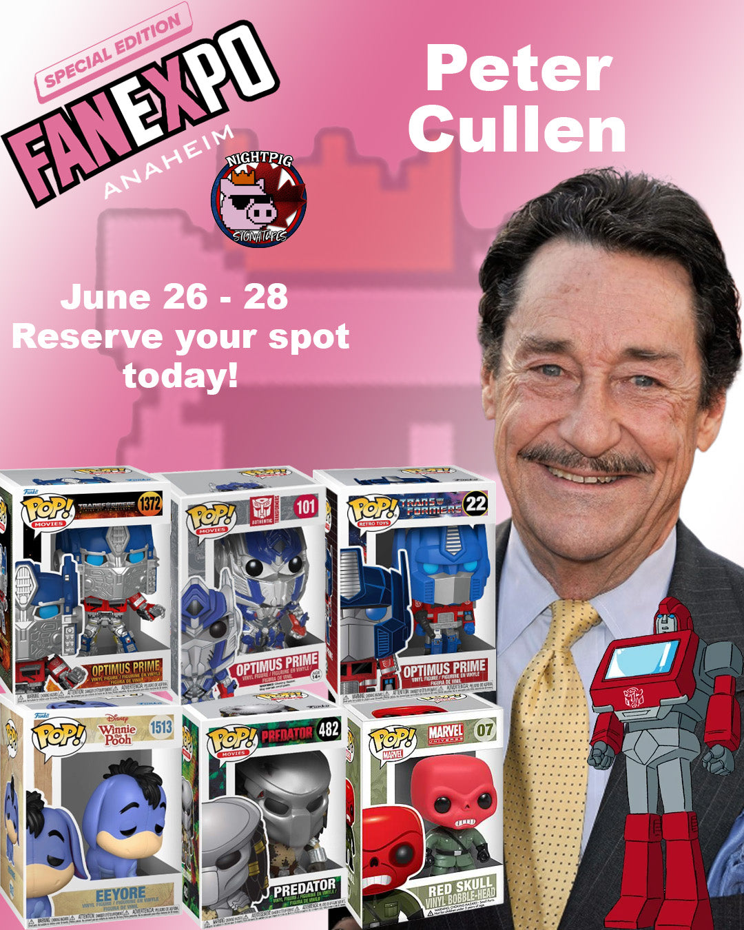 Peter Cullen auto