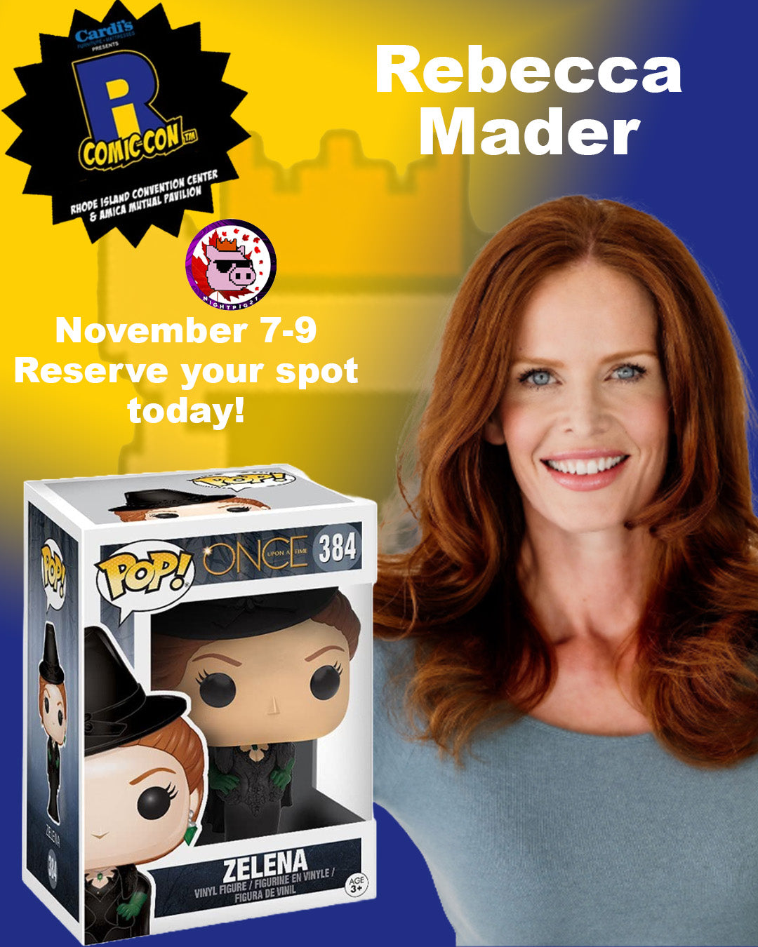 Rebecca Mader auto