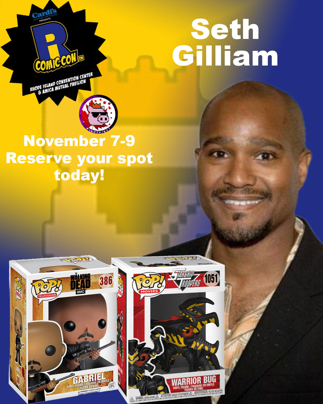 Seth Gilliam auto
