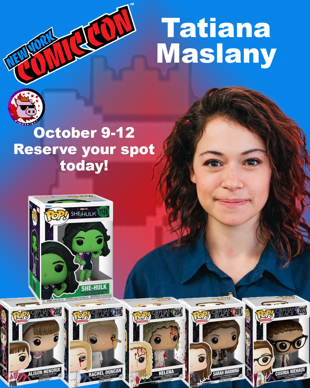 Tatiana Maslany auto