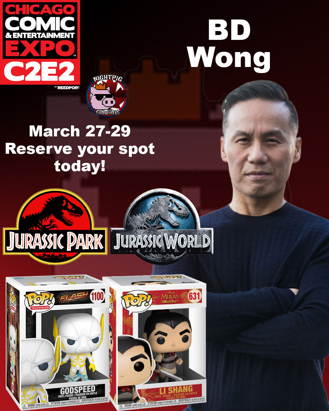BD Wong auto