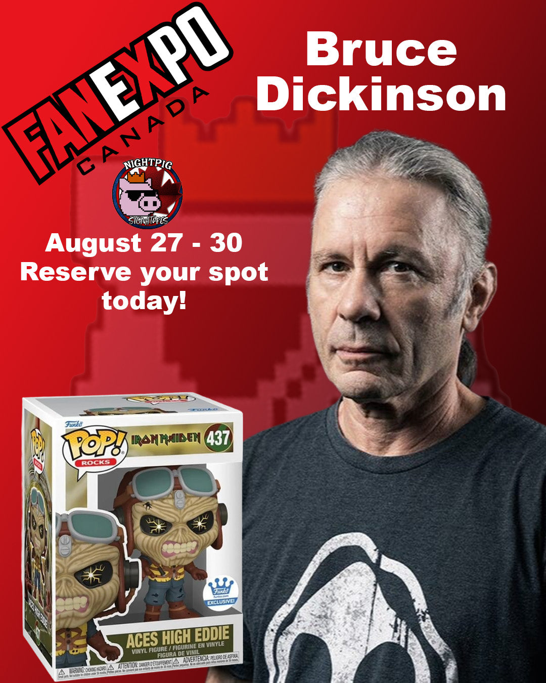 Bruce Dickinson auto
