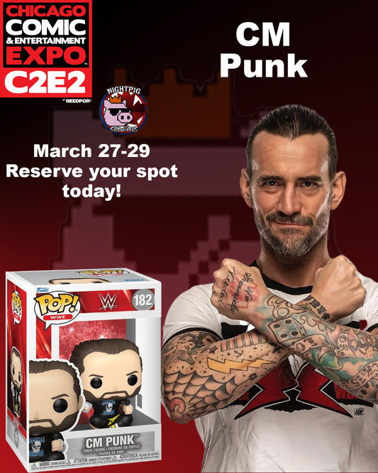 CM Punk auto
