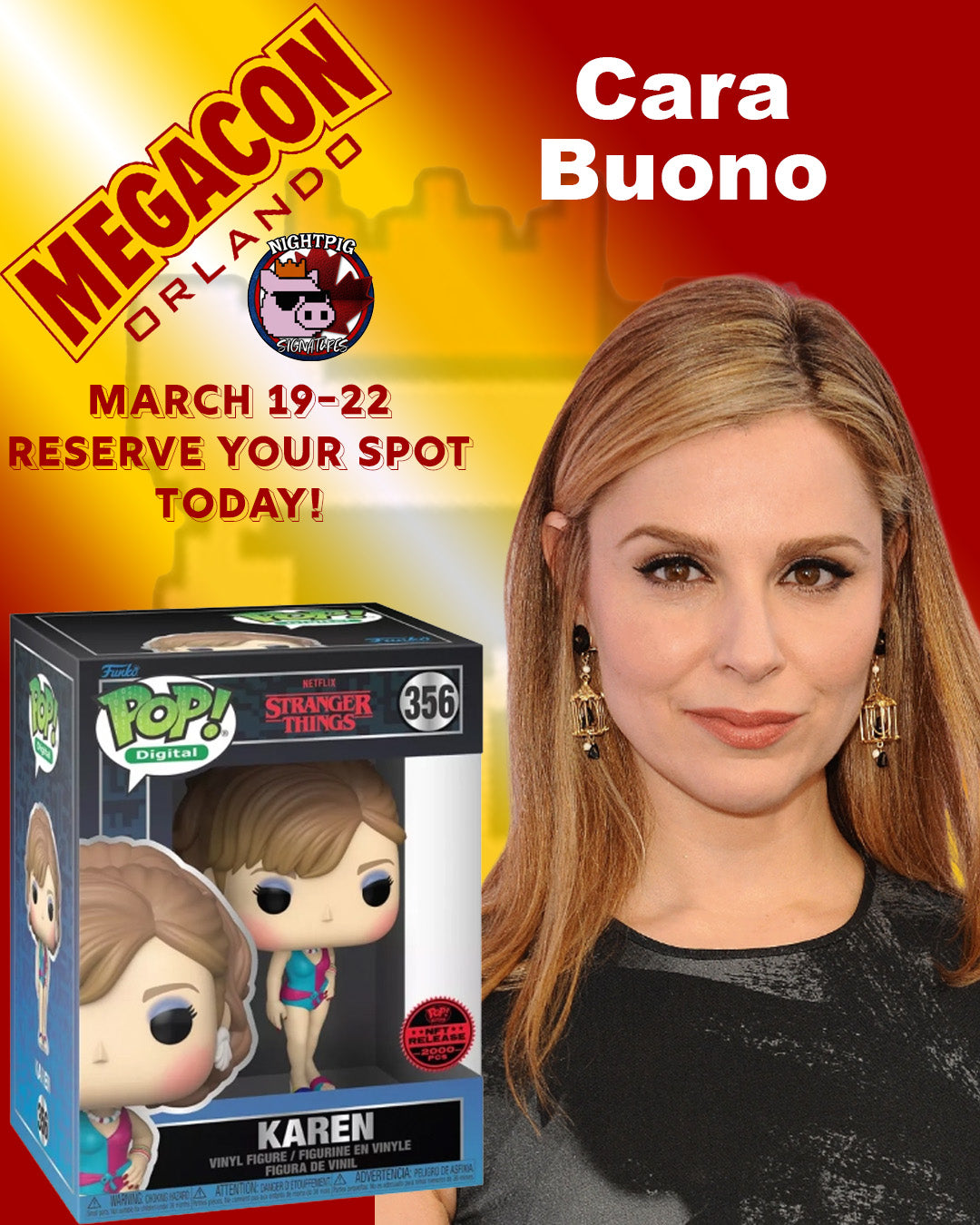 Cara Buono auto