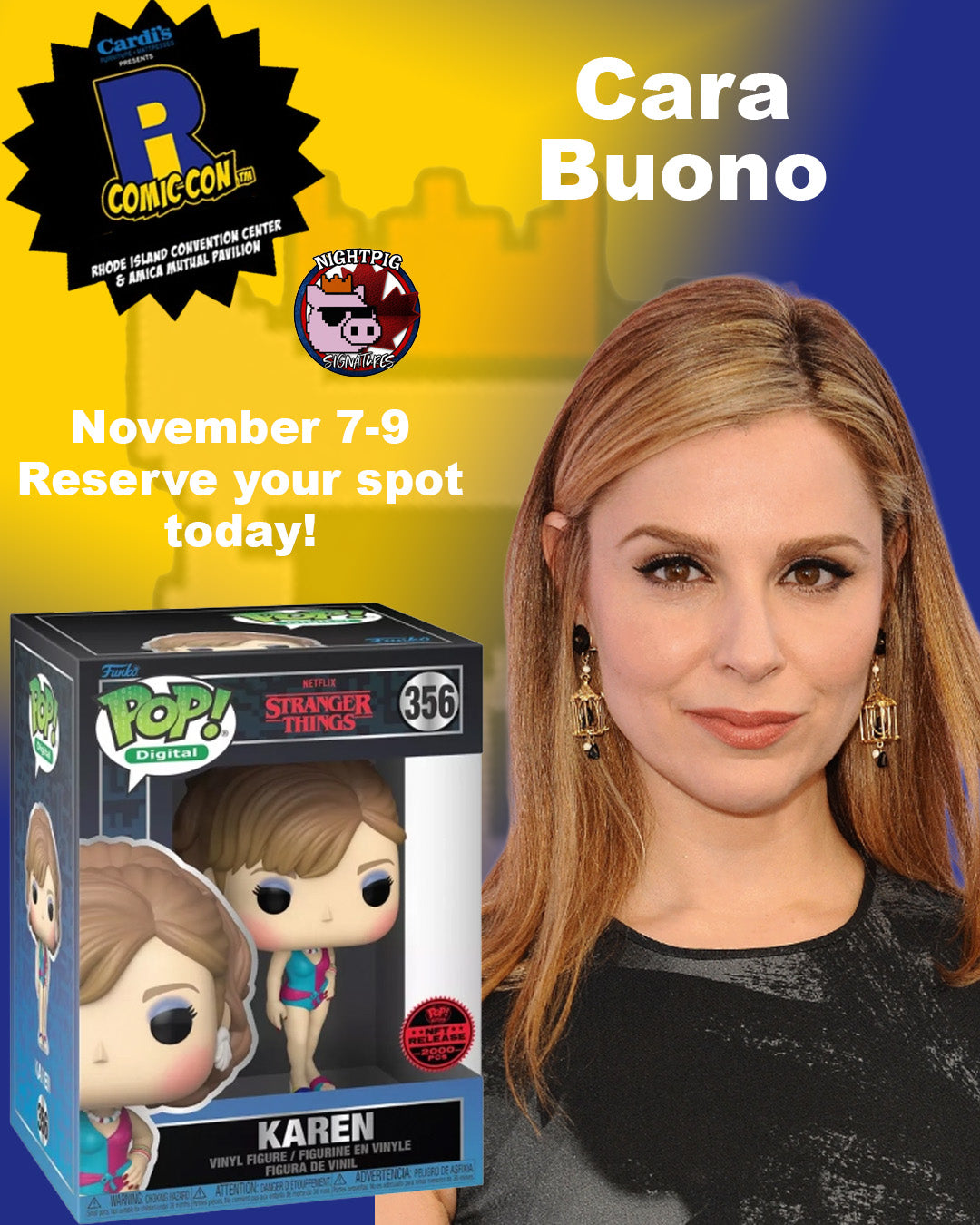 Cara Buono auto