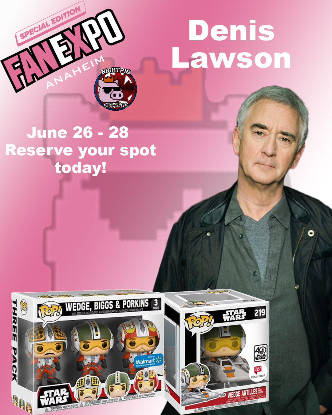 Denis Lawson auto